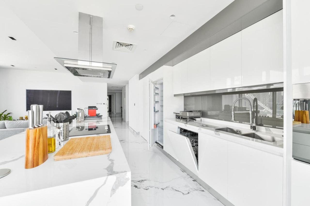 Luxurious 3 Bedroom W Maidroom In Bluewaters Island Dubai Exterior foto